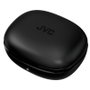 JVC HA-EC25T Auriculares True Wireless Deportivos Bluetooth 5.1 con Gancho, Autonomía 30h, Resistencia Agua IPX5, Control Táctil, Negro